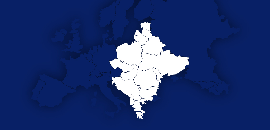 Central Eastern Europe Map