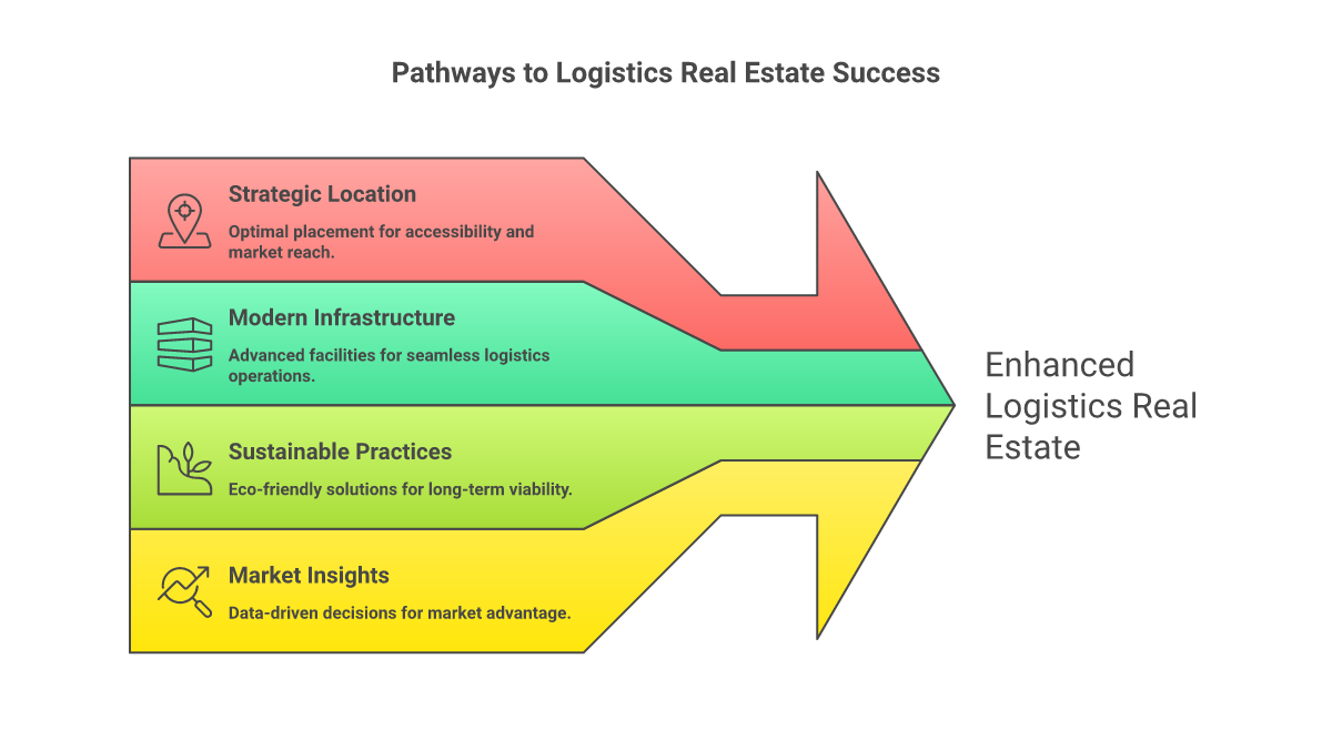 Best Practices for Logistics Real Estate Market Participants - skladové priestory prenájom visualization