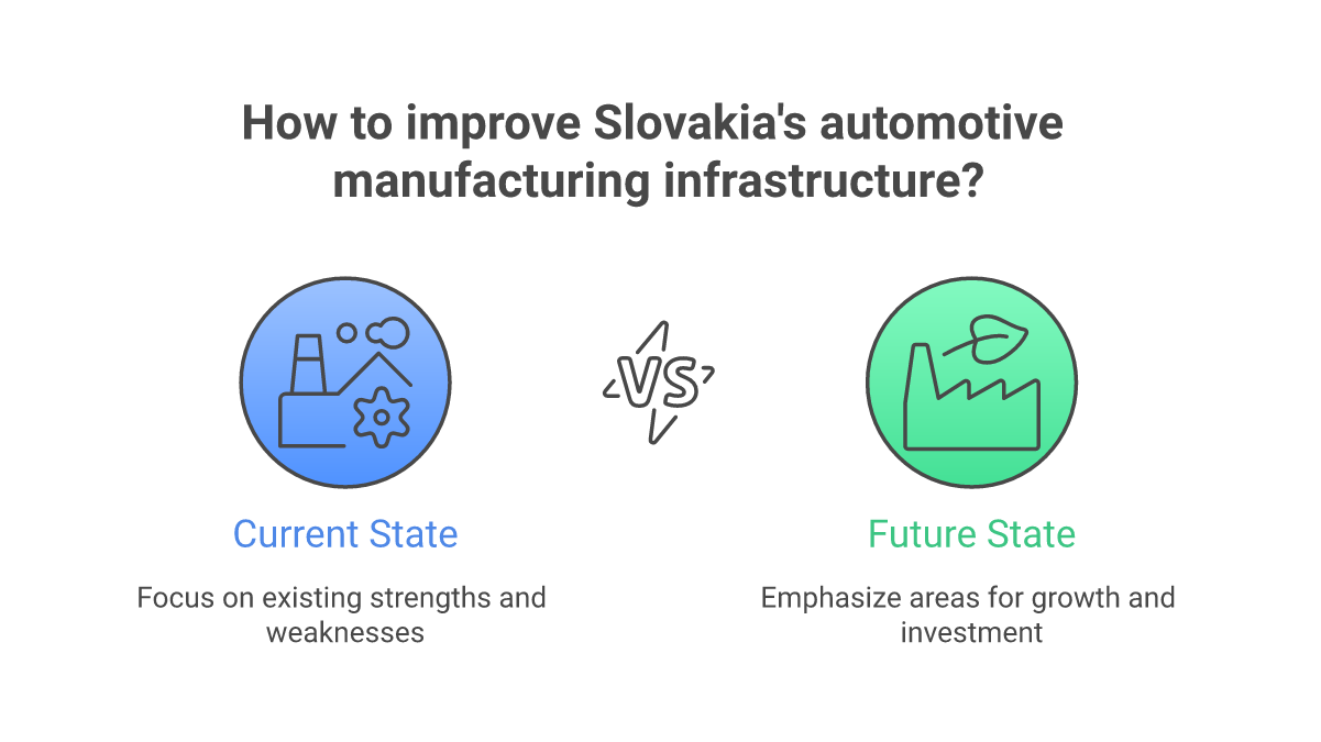Current State of Slovakia's Automotive Manufacturing Infrastructure - EV manufacturing Slovakia visualization