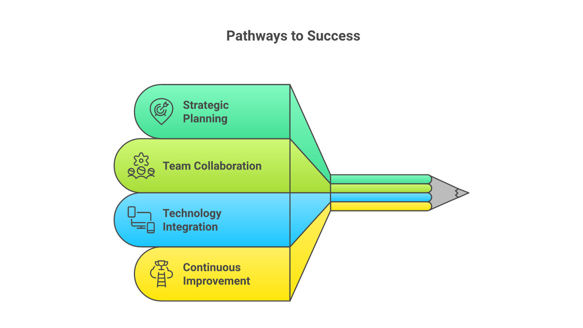 Implementation Strategies and Best Practices - parcel sorting automation visualization