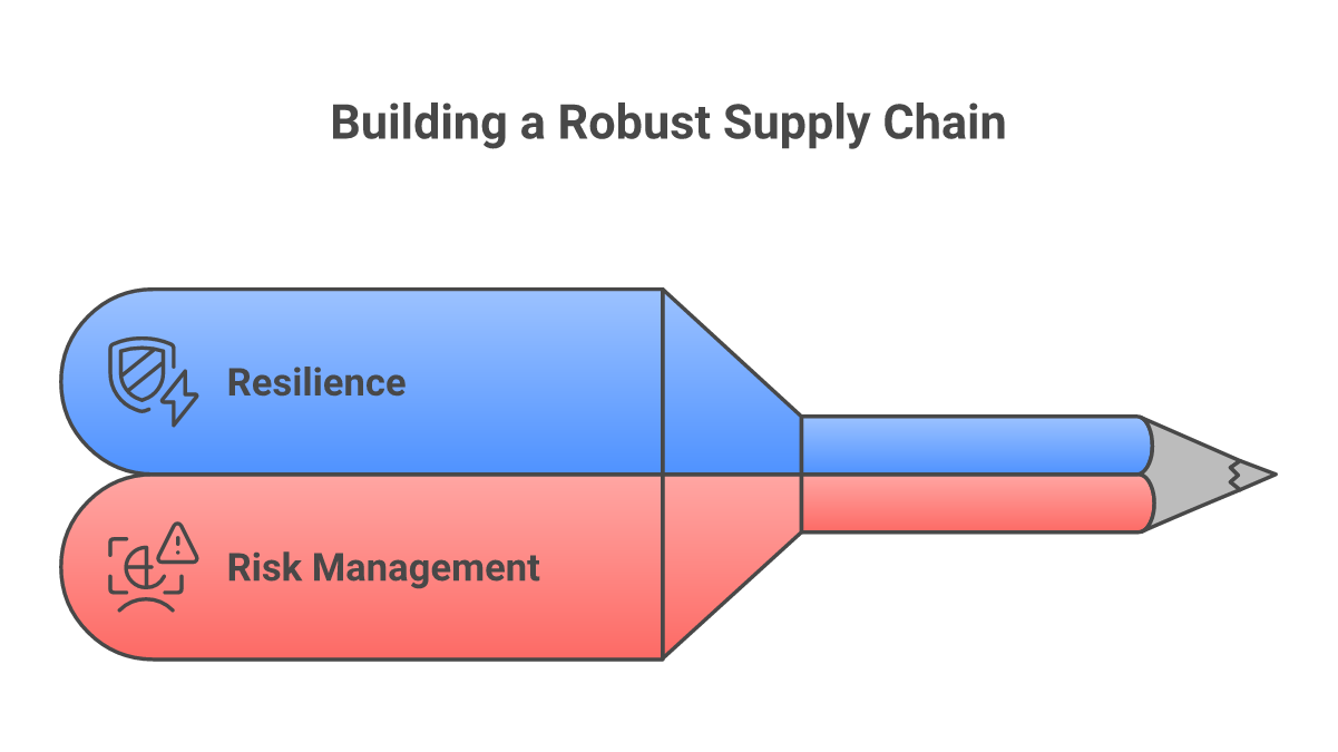 Supply Chain Resilience and Risk Management - supply chain predictions 2025 visualization