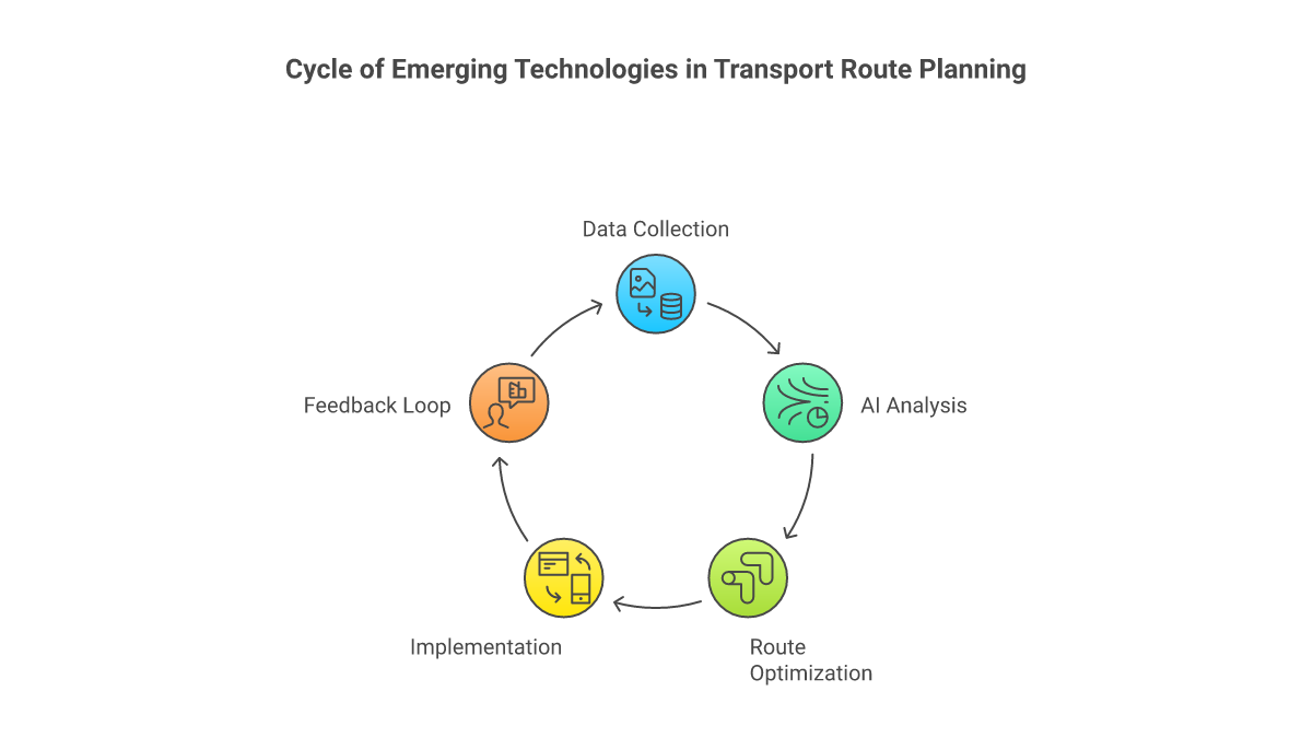 Emerging Technologies and Future Trends in Transport Route Planning - route optimization software visualization