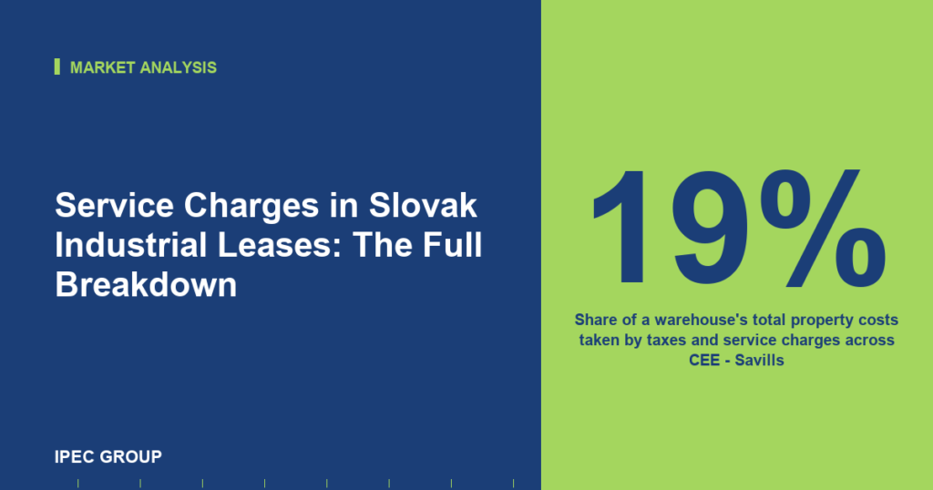 Service Charges in Slovak Industrial Leases: The Full Breakdown