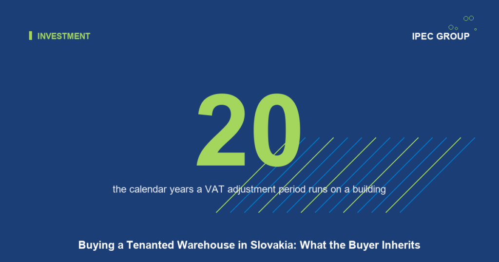Buying a Tenanted Warehouse in Slovakia: What the Buyer Inherits
