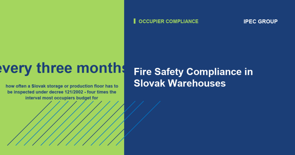 Fire Safety Compliance in Slovak Warehouses