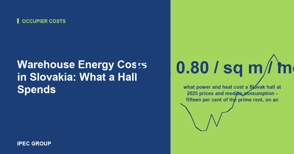 Warehouse Energy Costs in Slovakia: What a Hall Spends