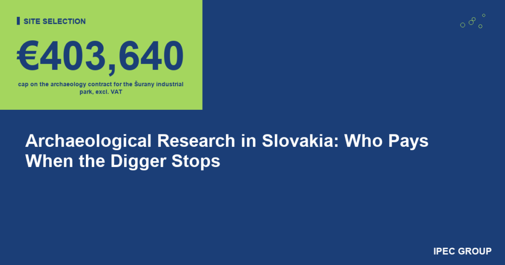 Archaeological Research in Slovakia: Who Pays When the Digger Stops