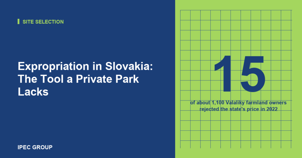Expropriation in Slovakia: The Tool a Private Park Lacks