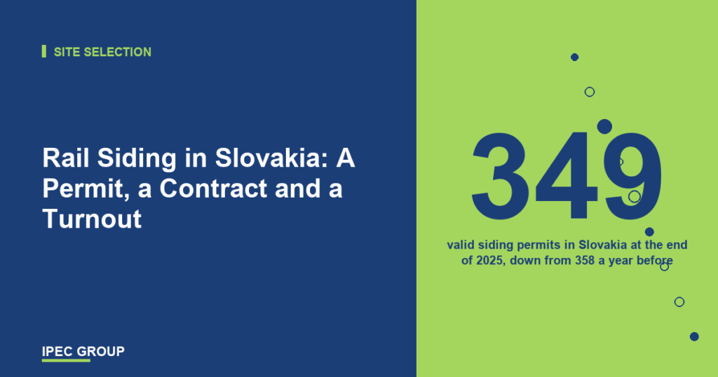 Rail Siding in Slovakia: A Permit, a Contract and a Turnout